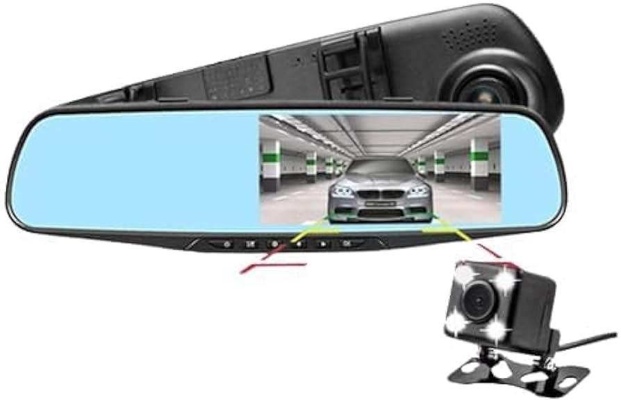 Amazon.co.jp: Wnicek ミラー型ドライブレコーダー 前後カメラ フル