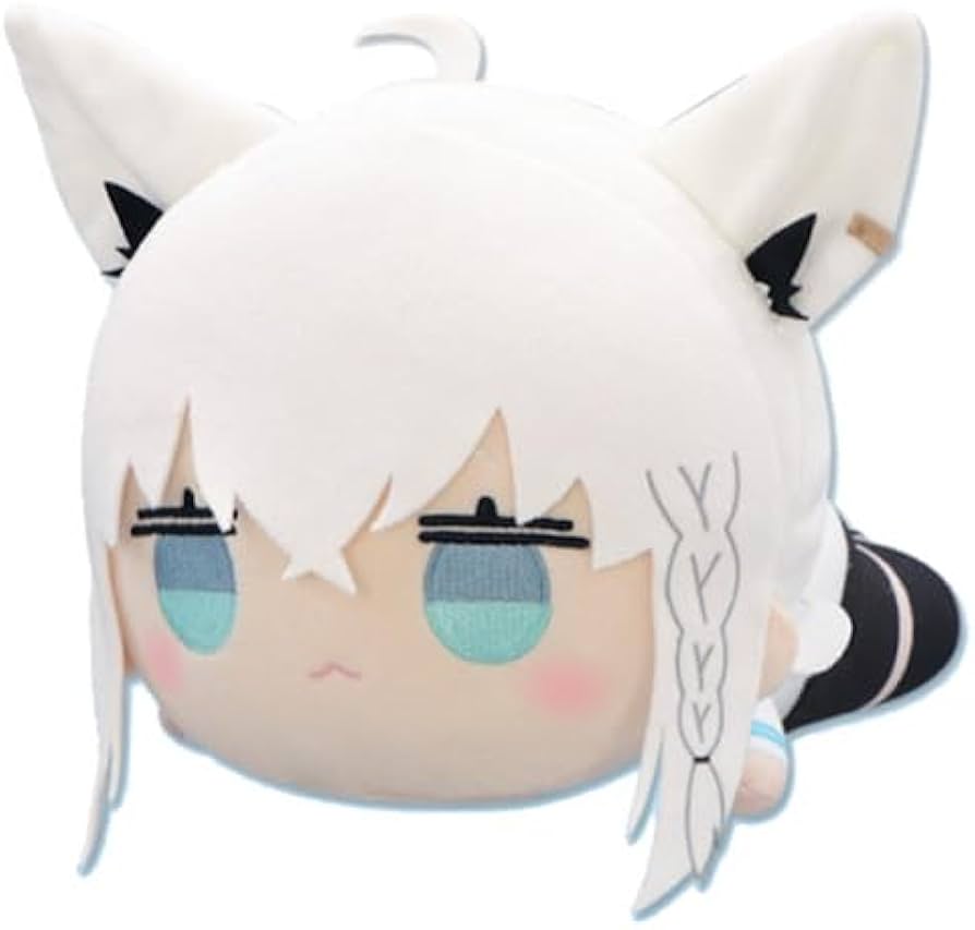 Amazon.co.jp: ホロライブ 寝そべりぬいぐるみ 白上フブキ : おもちゃ