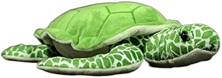 Amazon.co.jp: 30 Cmリリーフ緑の亀のぬいぐるみスーパーソフトカメ
