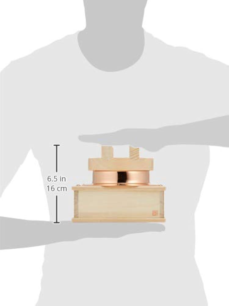 Amazon｜新光堂 純銅製 炊飯釜 釜めしセット(受台付) 0.5~1合炊き 素銅