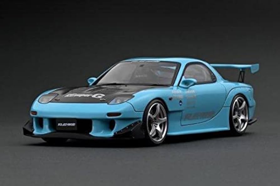 Amazon | イグニッションモデル マツダ RX-7 FD3S 雨宮 118 | ミニカー