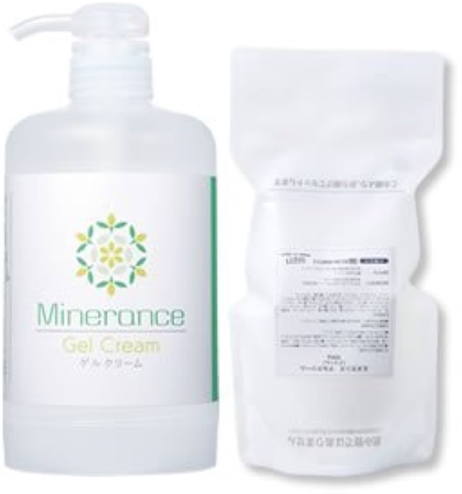 Amazon.co.jp: ミネランス ゲルクリーム 詰替え500g+容器付 : ビューティー
