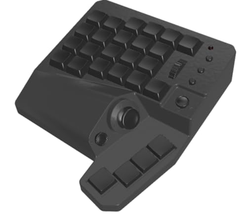 MH-Device - MH-Zeta ジョイスティック・ホイール付き47キー片手