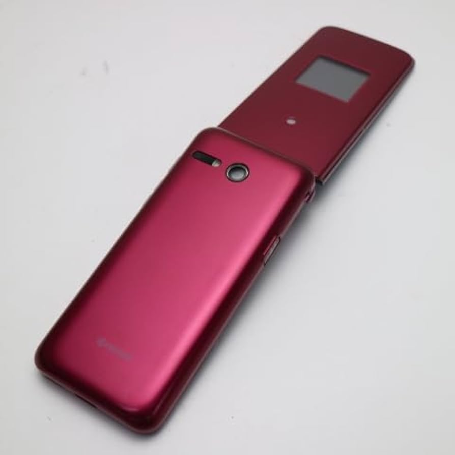 Amazon | au かんたんケータイ KYF41 ワインレッド【SIMフリ−解除済