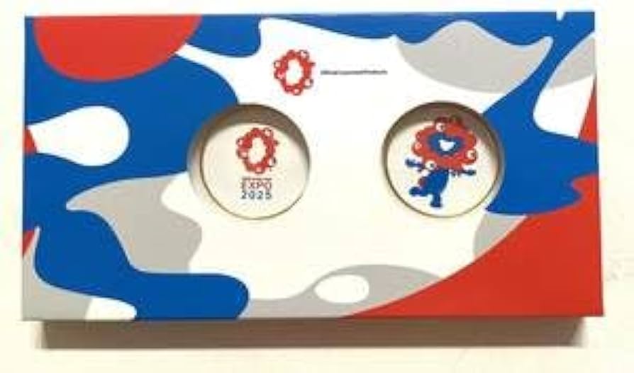 Amazon.co.jp: EXPO 2025 記念メダル 2種セット ケース入り