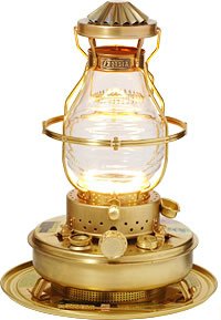 日本船燈 ニッセン フリージア 石油ストーブ 真鍮製 IS-3 五徳付き