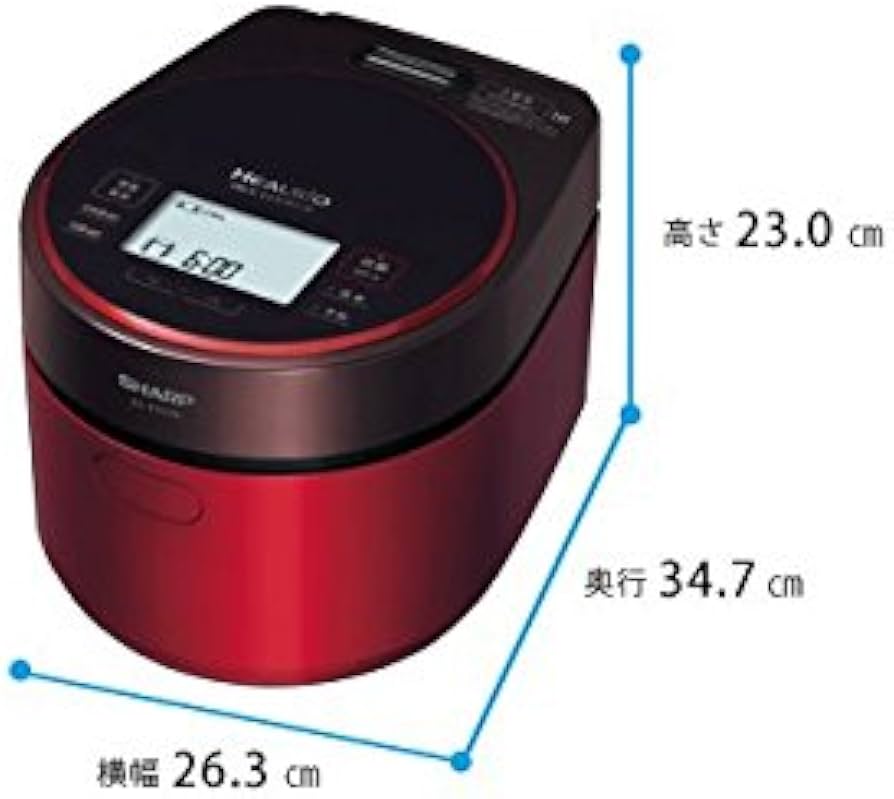 Amazon | SHARP ヘルシオジャー炊飯器 37メニュー厚さ3mm鉄釜タイプ