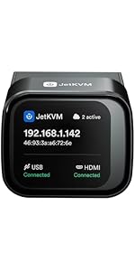 Amazon.co.jp: BitPC JetKVM IP KVMスイッチ コンピュータリモート