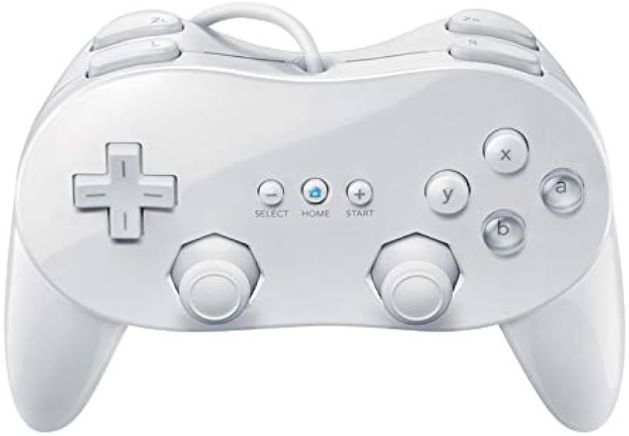 Amazon.com: QUMOX Wii Classic Controller Remote Joypad Gamepad