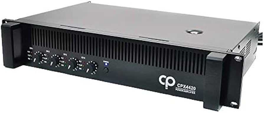 Amazon.co.jp: CLASSIC PRO (クラシックプロ) パワーアンプ 4CH 2U CPX