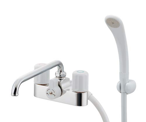 カクダイ 2ハンドルシャワー混合栓 152-206 (水栓金具) 価格比較