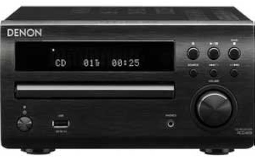 Amazon.co.jp: Denon CDレシーバー iPod対応 ブラック RCD-M39-K