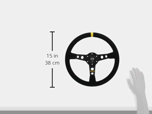 Amazon | MOMO(モモ) ステアリング MOD.07 35パイ BK/スエード M-42