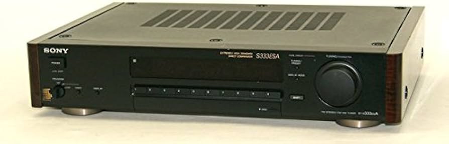 Amazon.co.jp: Sony ST-S333ESA FM/AM Stereo Tuner, Single Component