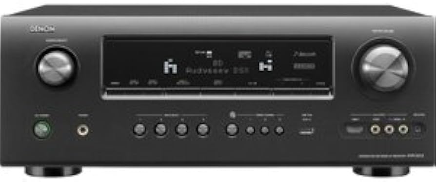 Amazon.co.jp: Denon AVサラウンドレシーバー 7.2ch ブラック AVR-3312