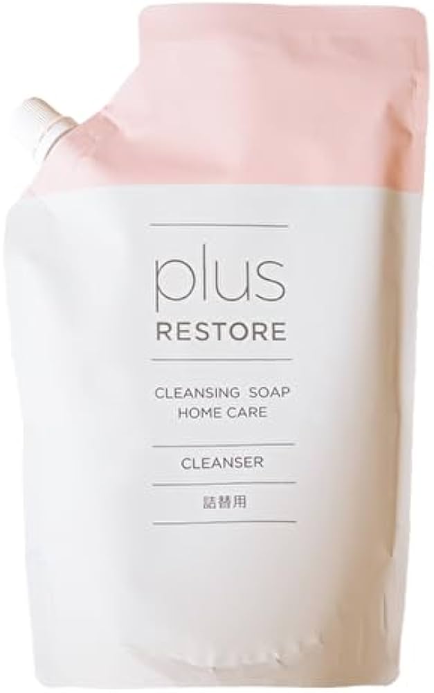Amazon.co.jp: プラスリストア クレンジングソープ泡ホームケア 詰替用
