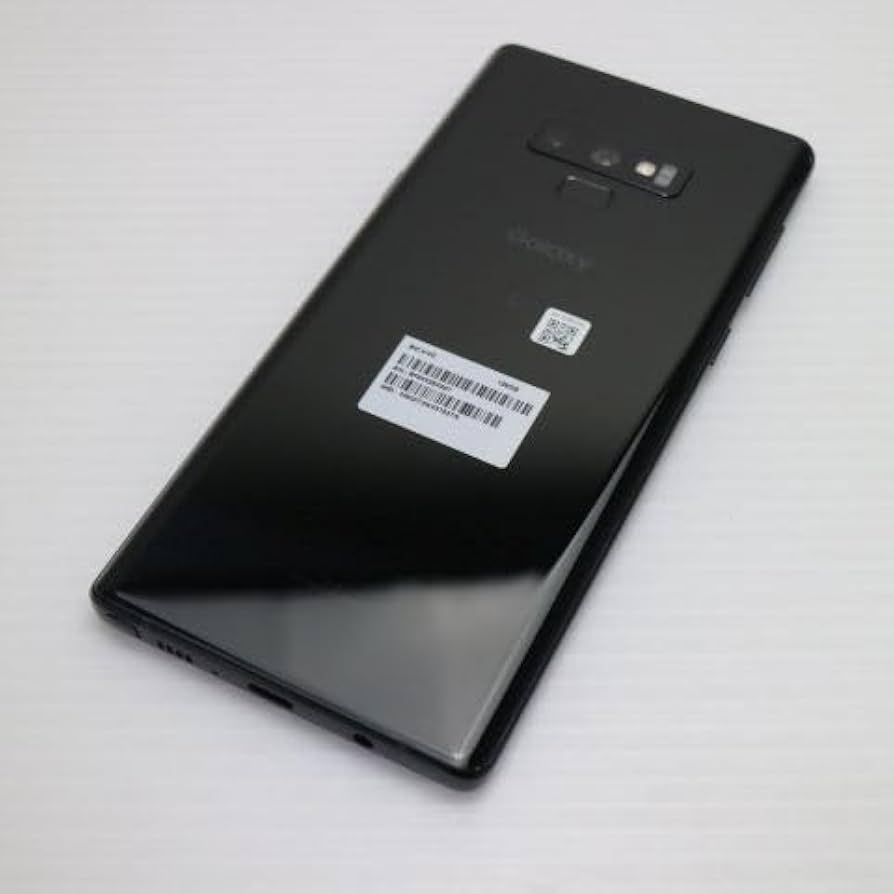 Amazon | au SCV40 Galaxy Note9 Midnight Black | スマートフォン本体