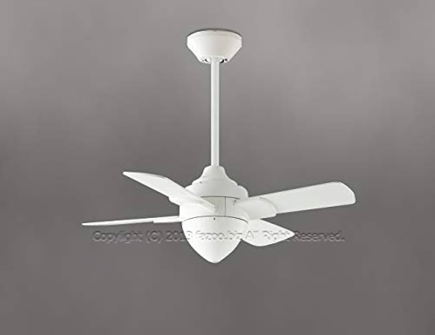 Amazon | コイズミ シーリングファン ホワイト 小型 吹き抜け 傾斜天井