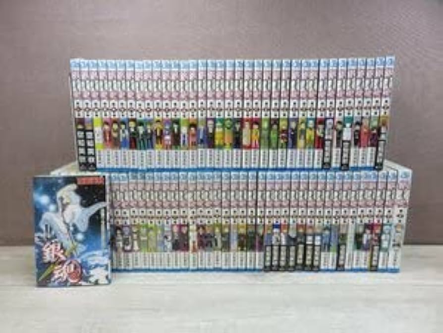 Amazon.co.jp: コミック全巻セット 銀魂 ぎんたま 1巻～77巻 空知英秋