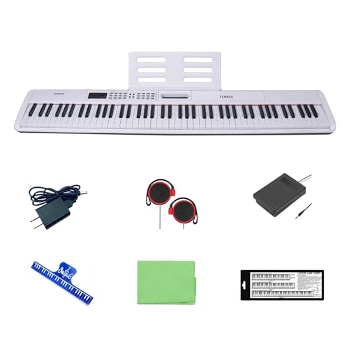 Amazon | トモイ TOMOI 電子ピアノ 88鍵盤 コンパクト 軽量 日本語表記