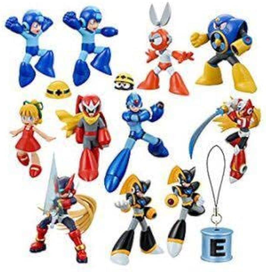 Amazon.co.jp: 超造形魂 ロックマン 全11種+E缶ストラップ : おもちゃ