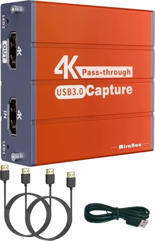 Amazon.co.jp: 【HDMIケーブル付き】キャプチャーボード ゲーム