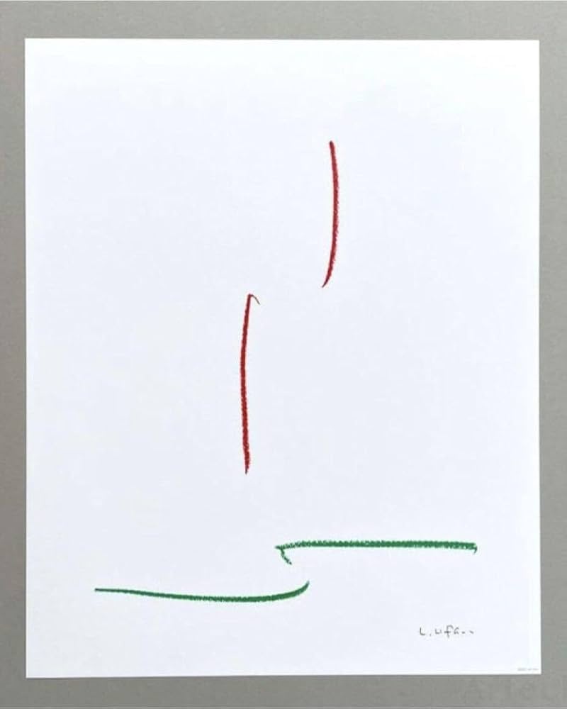 Amazon.co.jp: 李禹煥リ・ウファンポスター 2022年 国立新美術館 Lee