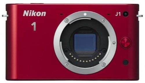 Amazon.com : Nikon 1 J1 10.1 MP HD Digital Camera Body Only (Red