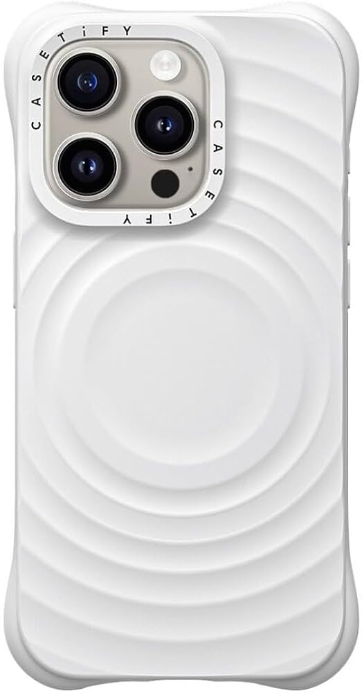 Amazon.co.jp: CASETiFY ウェーブ シリコン iPhone 15 Pro ケース [波