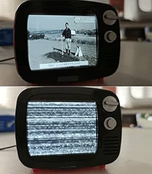 Amazon | 昭和時代のブラウン管テレビのデザイン HDMI 3.5インチ ミニ