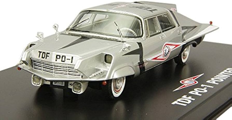Amazon.co.jp: AMIE 1/43 ウルトラセブン TDF PO-1 ポインター 完成品
