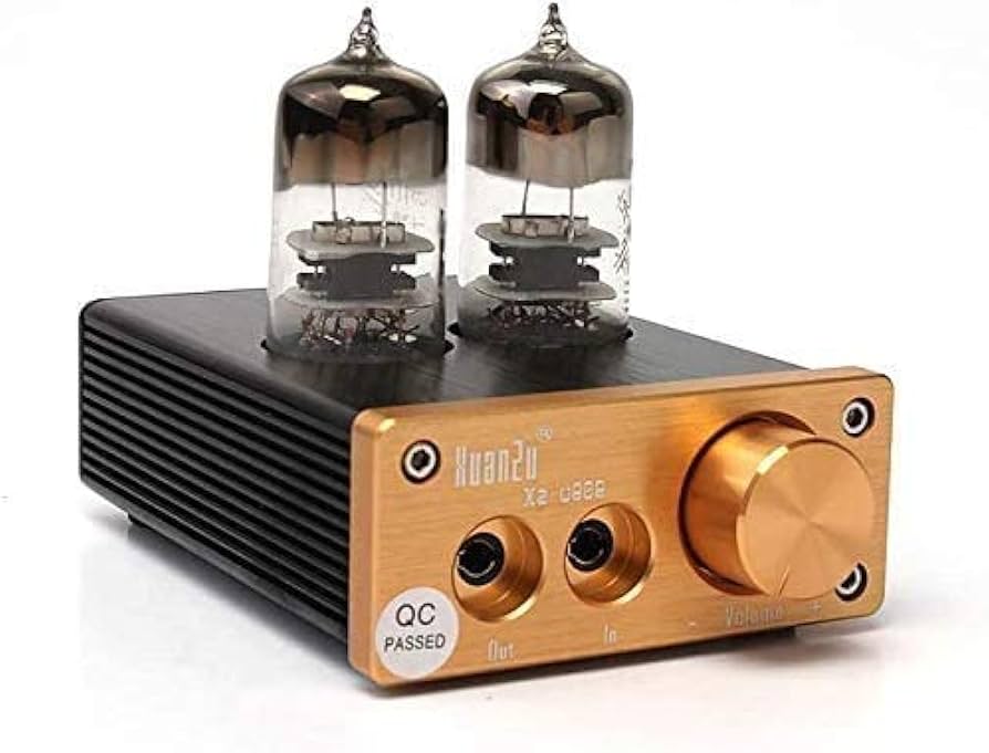 Amazon.co.jp: 6J3 Vacuum Tube Preamplifier, Headphone Amplifi