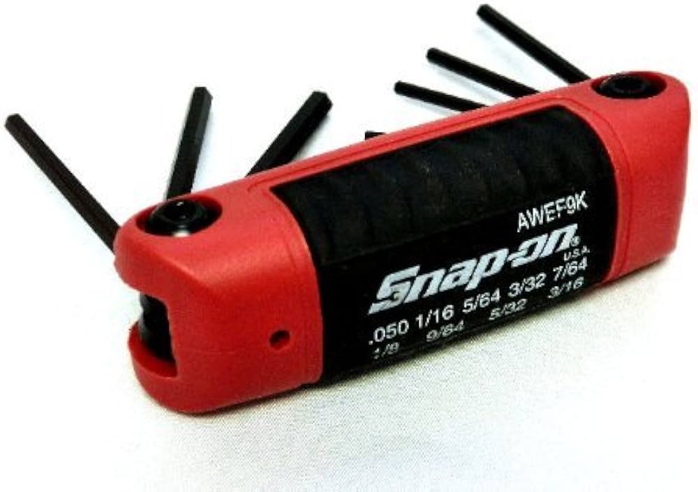 Amazon | Snap-on (スナップオン) ヘックスレンチ インチサイズ AWEF9K