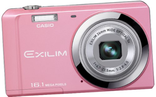 Amazon | CASIO デジタルカメラ EXILIM 1610万画素 5倍 ピンク EX
