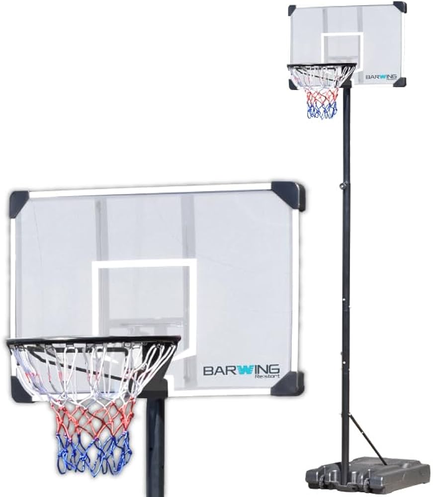 Amazon.co.jp: BARWING(バーウィング) バスケットゴール 無段階調整 2