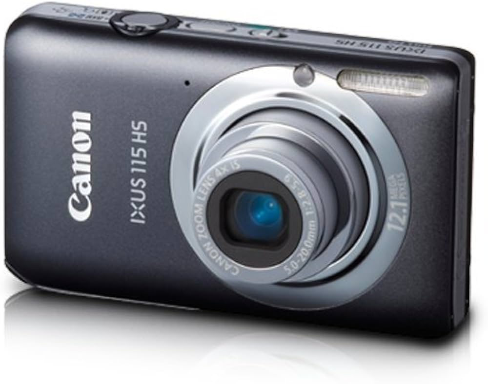 Buy Canon IXUS 115 HS 12.1MP Point and Shoot Camera (Grey) with 4X