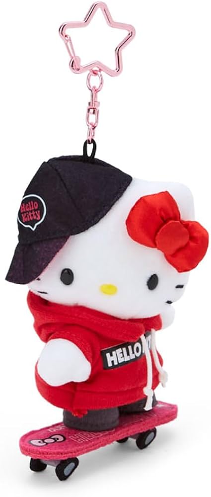 Amazon.co.jp: サンリオ(SANRIO) マスコットホルダー(スケボー) ハロー
