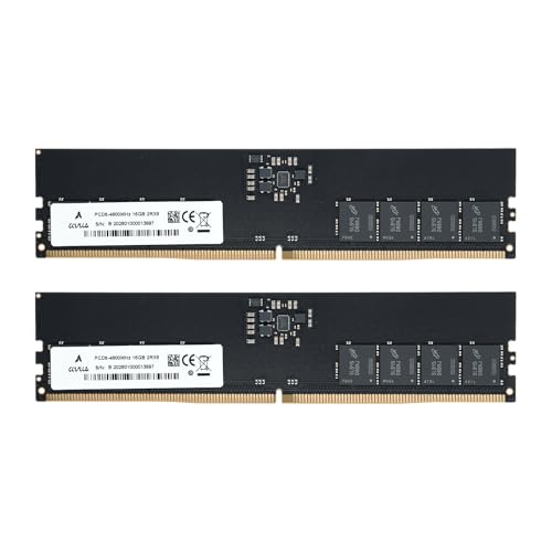メモパス済】DDR5 4800MHz 16GB x2枚 (32GB) メモリ 32GB (16GBx2