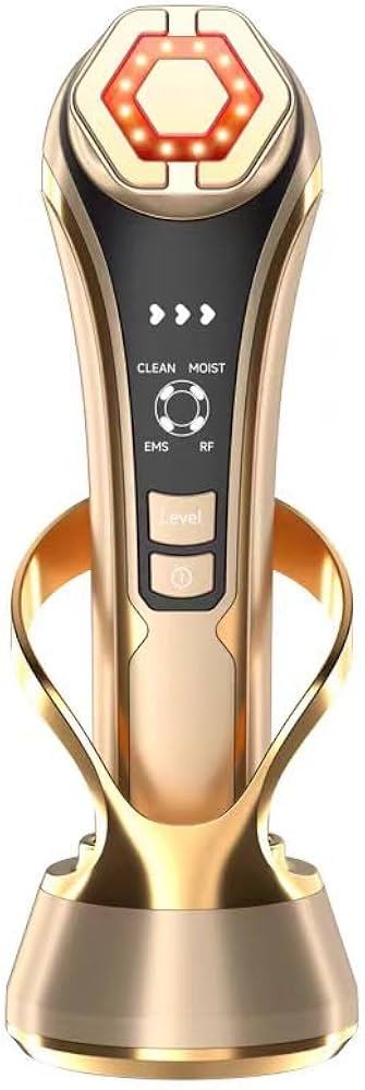 Amazon.co.jp: 美顔器 1台多役 EMSイオン導入導出 RF美顔器（高周波