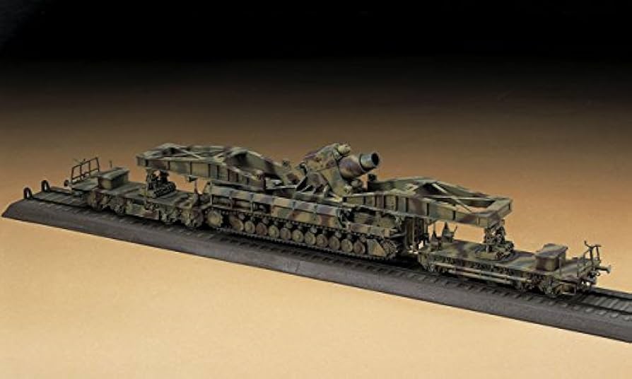 Amazon.com: Hasegawa 60cm Morser Karl 040 Prod With Railway