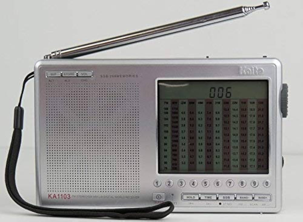 Amazon.com: Kaito KA1103 Worldband Radio, Silver : Electronics