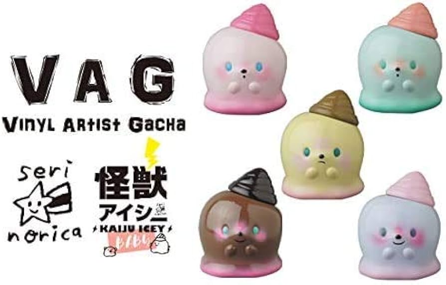 Amazon.co.jp: VAG21 怪獣アイシーBABY 全5種セット せり☆のりか