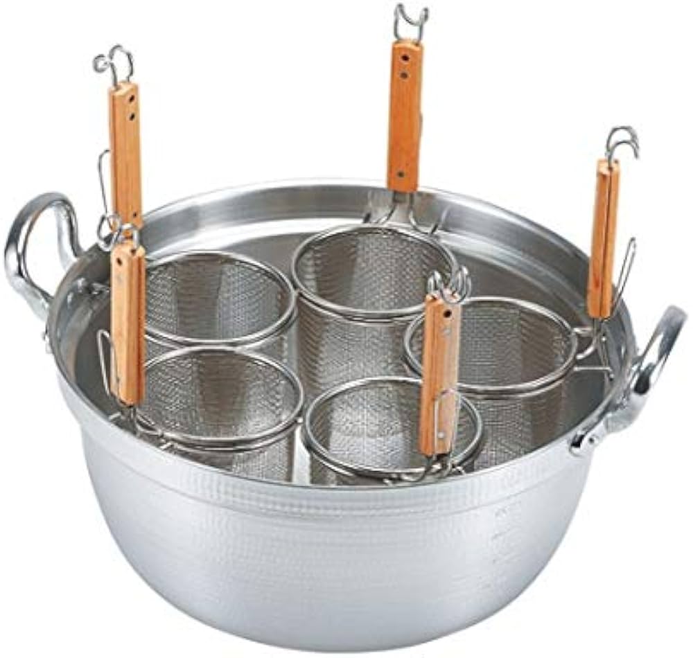 Amazon｜デカてぼ 茹麺鍋セット(リング付)15cm用 51-15cm用/62-3832-90