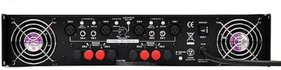 Amazon | 【国内正規品】 CLASSIC PRO クラシックプロ 4chパワーアンプ