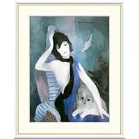 Amazon｜バラの女 マリー・ローランサン 42× 52㎝ F6 J1-175 額入り