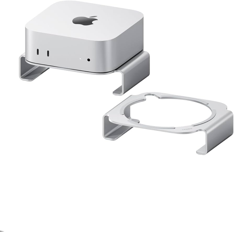 Amazon.com: Hagibis Mac mini M4 Stand Aluminum Alloy Mount for Mac