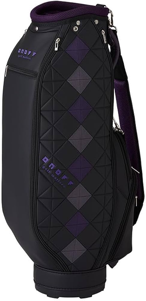 ONOFF オノフ キャディバッグ 9.0型 パープルキャディバッグ ONOFF
