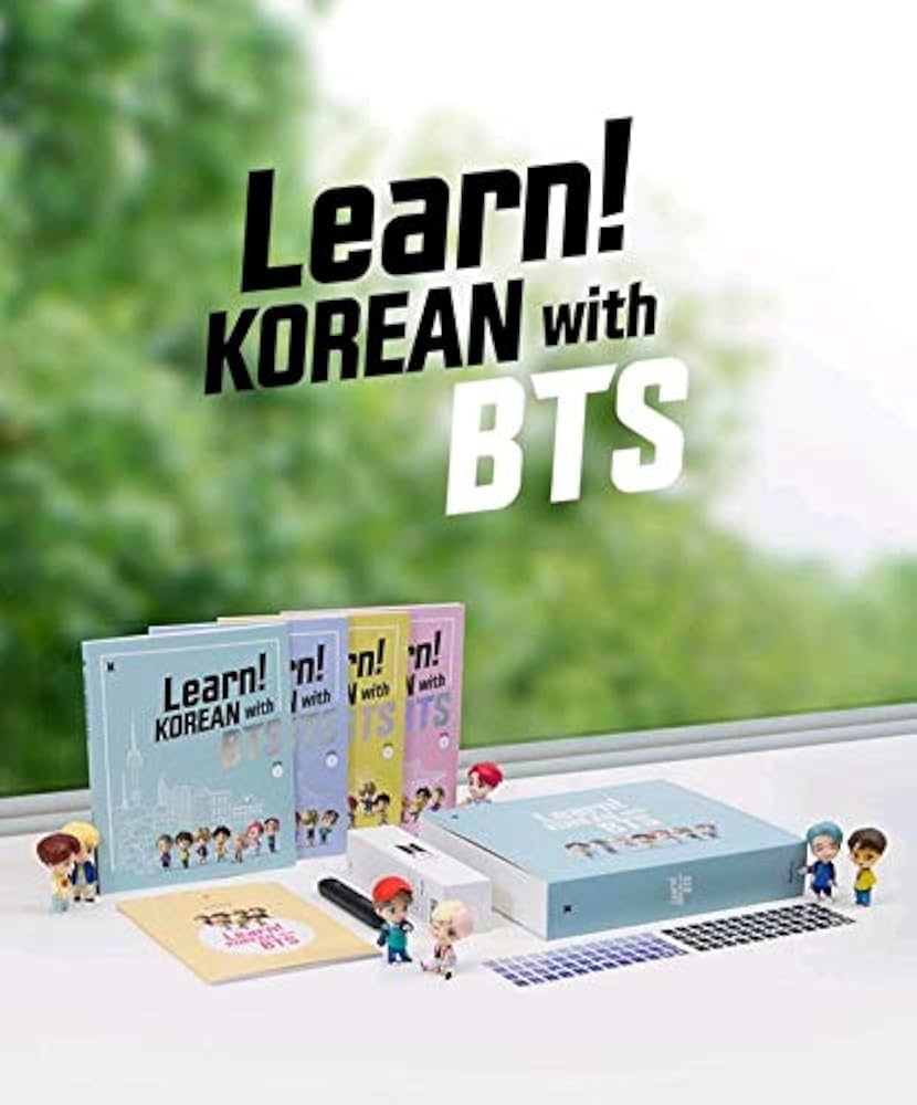 Big Hit Entertainment [Official Goods] Learn! Korean with BTS Book