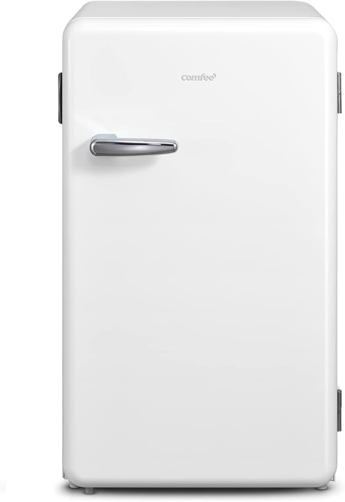 Amazon | COMFEE' 冷蔵庫 93L 幅48.8cm 温度調節 ノンフロン 1ドア