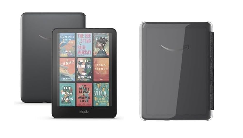 Amazon.com: Kindle Colorsoft Signature Edition Clear Case Bundle